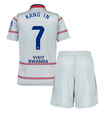 Atletico Madrid Lee Kang-in #7 Tredjetrøje Børn 2026-27 Kortærmet (+ Korte bukser)